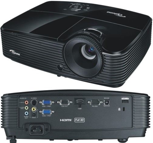 Optoma X313 Portable DLP Projector; 3000 lumens bright with 20000:1 contrast ratio; Resolution XGA 1024 x 768; Keystone Correction +/-40 Vertical; Aspect Ratio 4:3 Native, 16:9 compatible; Throw Ratio 1.962.18; Projection Distance 3.9'32.8' (1.210 m); Image Size (Diagonal) 30