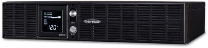 CyberPower OR1500LCDRT2U Smart App LCD UPS Series; Black; Typical applications are for servers, workstations, network devices, telecom equipment; 1500VA / 900W Output; Line Interactive Topology; UPC 649532610044 (OR-1500LCDRT2U OR-1500-LCDRT2U OR1500-LCDRT2U UPS  UPS-OR1500LCDRT2U OR-1500LCDRT2U-UPS UPS-OR1500LCDRT2U) 