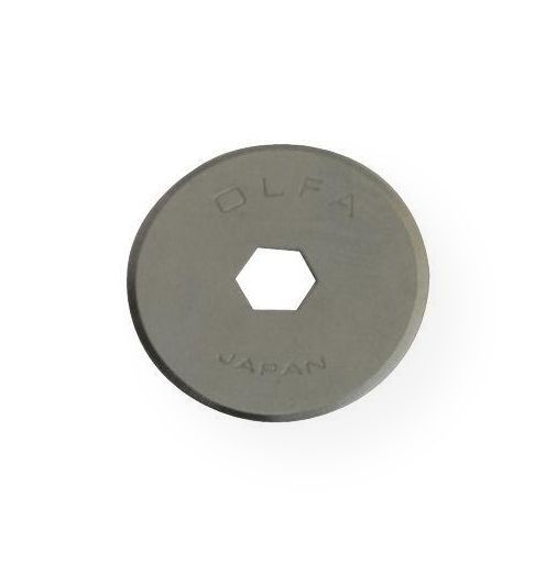 Olfa OR-RB812 RB Blade; 18mm tool steel rotary blades for Number OL-RTY4; 2-pack, blister-carded; Shipping Weight 0.02 lb; Shipping Dimensions 3.5 x 1.00 x 0.12 in; UPC 091511600476 (OLFAORRB812 OLFA-ORRB812 OLFA-OR-RB812 OLFA/ORRB812 ORRB812 TOOL)