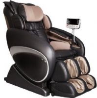 Osaki OS-4000A Executive ZERO GRAVITY Flagship Massage Chair, Black/Beige, Synthetic Leather, Designed with a set of S-track movable intelligent massage robot, special focus on the neck, shoulder and lumbar massage according to body curve, LCD displayer, Auto timer 5-30 options, Wireless mini-controller, Air & Vibration Arm Massage, UPC 045635065079 (OS4000A OS 4000A OS-4000 OS4000) 