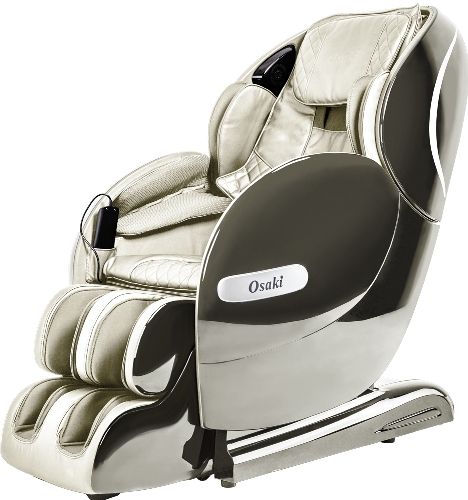 Osaki OSMONARCHC Model OS-Monarch Zero Gravity 3D SL-Track Massage Chair with Space Saving Technology in Cream, BluetoothConnection for Speaker, 9 Unique Auto-programs, 4 Massage Styles, ​Unique Foot Roller Massage, Extendable Footrest, Space Saving Technology, Heat on the Back, USB Connector, Auto Massage Programs, UPC 812512033908 (OSMONARCHC OS-MONARCHC OS-MONARCH-C OSMONARCH OS MONARCH)