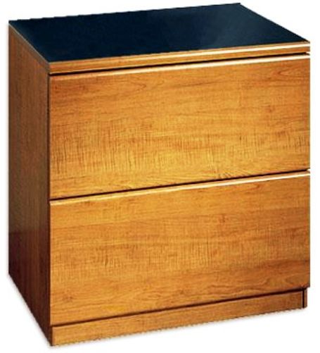 O'Sullivan 10812 Lateral File, Snow Maple and Pebblestone Finished, 2 file drawers, Accepts letter, legal and A4 files (OSU10812 OSU-10812 OSU 10812 OSullivan)