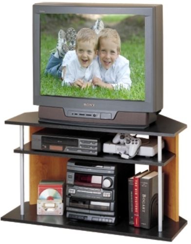 O'Sullivan 20505 TV/VCR Stand, Encore Collection, Finished in Bank Alder and Rose Granite laminates (OSU20505 OSU-20505 OSU 20505 OSullivan) 