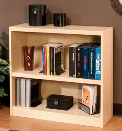 O'Sullivan 41280 Bookcase Two Shelf, Atwood Collection, Finished in White Maple laminates (OSU41280 OSU-41280 OSU 41280 OSullivan)