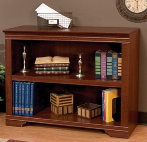 O'Sullivan 41290 Bookcase Two Shelf, Hampton Bay Collection, Finished in Burnished Maple laminates (OSU41290 OSU-41290 OSU 41290 OSullivan) 