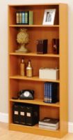 O'Sullivan 41468 Five Shelf Bookcase, Finished in Norwegian Alder laminate (41468, OSU41468, OSU-41468 OSU 41468, OSullivan)