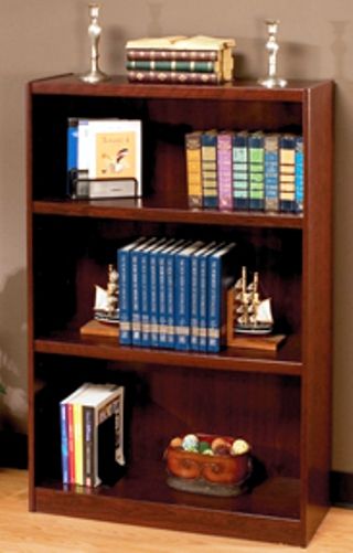 O'Sullivan 41481 Bookcase Three Shelf, Atwood Collection, Finished in Vogue Cherry laminates (OSU41481 OSU-41481 OSU 41481 OSullivan)