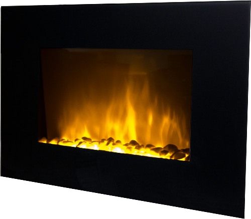 Frigidaire OWF-10303 model Oslo Wall Hanging Color-Changing LED Fireplace, 750/1500 Watts; 2500/5000 Heat BTU Dual heating setting, Wide-screen wall mount fireplace, 10 choices of color-changing realistic-effect LED flames, Auto color change mode, Flames operate with and without heat, Adjustable flame brightness, Heat resistant tempered glass panel, Built-in overheat protection, auto safety shut-off, UPC 859423003033 (OWF10303 OWF-10303 OWF 10303)