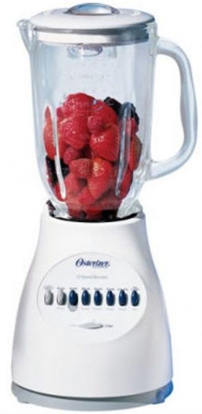 Oster 6663 Designer 12 Speed Osterizer Slope Blender, 5 cup dishwasher safe glass jar, PowerBlend stainless steel blade removes for easy cleaning, Exclusive All-Metal Drive system, Easy Clean Feature, Powerful 450 watt motor, Pulse option, Cord storage, UPC Code 034264042537 (OSTER-6663 OSTER 6663)