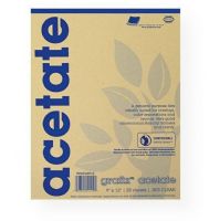 Grafix P05CL1114  Biodegradable  11" x 14" Clear Acetate; Grafix acetate has been certified as 100% biodegradable in the US and Europe; This cellulose diacetate film, which is made from wood pulp, can be recycled, composted, or incinerated; Biodegradable seal on package; Use this general purpose film for overlays, color separations, and layouts; UPC 096701111176 (GRAFIXP05CL1114 GRAFIX-P05CL1114 OVERLAYES) 
