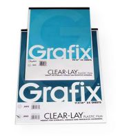 Grafix P05CV1114 Clear-Lay 11" x 14" x .005" Vinyl Film; A clear vinyl film designed for overlays, color separations, and layouts; Archival quality, no plasticizers, and is acid-free; 11" x 14" x .005" thick; 25-sheet pad; Shipping Weight 1.31 lbs; Shipping Dimensions 12.00 x 9.00 x 0.50 inches; UPC 088354218654 (GRAFIXP05CV1114 GRAFIX-P05CV1114 CLEAR-LAY-P05CV1114 ACETATE FILM) 