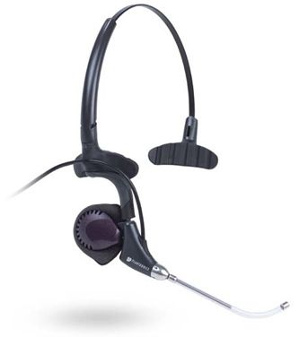 Plantronics 61148-01 P161-U10P DuoPro Over-the-Head Polaris Headset with U10P cable for direct connection to your phone (6114801 P161 U10P P161U10P P161-U10 P161U10) 