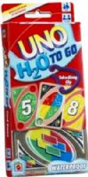 Mattel P1703 UNO H2O To Go Card Game, Plastic cards resist water and dirt and come with a handy hook to keep‘em all together, Clip the deck to your beach bag, backpack, or camping gear, and you’re always ready for UNO fun on the go, For ages 7+ (P17-03 P17 03 P1-703 P-1703) 