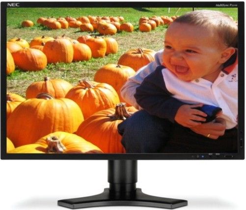NEC P221W-BK Widescreen 22-Inch LCD Monitor with Wide Color Gamut, Black, Native Resolution 1680 x 1050 @ 60 Hz, Pixel Pitch .282mm, Brightness 300 cd/m2, Contrast Ratio 1000:1, Viewing Angle 89/89/89/89, Response Time 8ms G-T-G (16 ms), 96% coverage of AdobeRGB color space, Superior screen performance (P221WBK P221W BK P221 P221-WBK)
