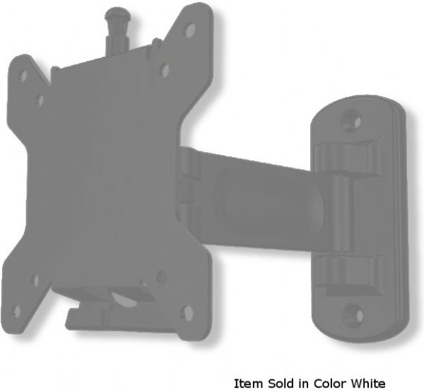 Crimson AV P30FW Pivoting mount; VESA compatible 75x75mm, 100x100mm; Pre-tensioned tilt mechanism for smooth adjustment; Pre-assembled securing screw makes installation fast and easy; Integrated cable management for clean look; UL Approved; UPC 0815885015977; Weight 3 Lbs; Package Dimensions 11