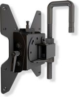 Crimson P37H Pivoting arm with hook mount attachment; VESA compatible 75x75mm, 100x100mm, 200x100mm, 200x200mm; U-Hook attachment replaces CRT TV standard arm mount; Threaded attachment for perfect placement; Pre-assembled securing screw makes installation fast and easy; Post installation screen leveling without use of tools; Integrated cable management for clean look; Weight 5 lbs; UPC 0815885016196 (P37H CRIMSON P37-H CRIMSON P-37H CRIMSON-P37H) 
