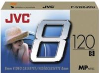 JVC P-6120JDU Video Cassette, 8mm 120 Minute (2 hrs) Recording Time High Performance & Durability (P6120JDU P 6120JDU P6120-JDU P6120 JDU) 