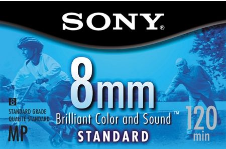 Sony P6120MPL Video Cassette - 8mm tape - 1 x 120min (P6120-MPL, P6120 MPL)
