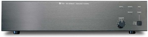 TOA Electronics P-912MK2 Power Amplifier, 120 Watts RMS, 1 module slot, 25 V, 70V and 4/8 ohm speaker outputs, Master volume control, Normal, Peak, Power, Protect, and Signal LEDs on front panel (P912MK2 P 912MK2 P912MK P912M P912 P-912 P-912M P-912MK)