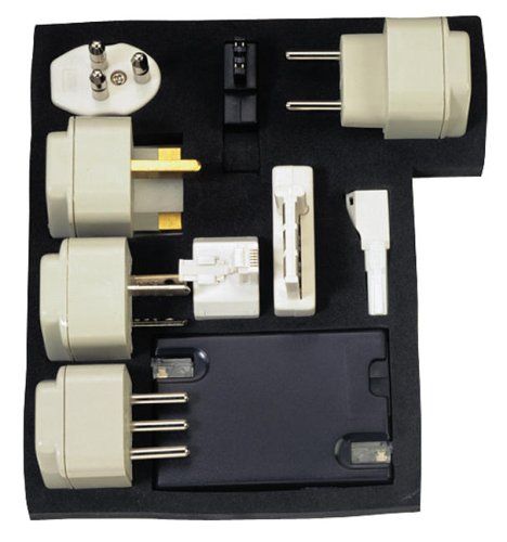 Targus  PA025U  BAG, Mini Inter Travel Connection Pack 5 Phone/4 Power Connectors  (PA-025U, PA025-U, PA0-25U, PA025)