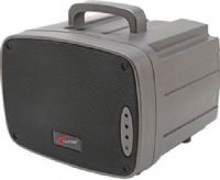 Califone PA310 PresentationPro Speaker, 30 watts RMS Rated Power Output, 60 Hz – 20 kHz ± 3dB Frequency Response, 90º H x 120º V Dispersion Angle, 6.5" full-range speaker Speaker, 1% -at 10W Distortion, L/C – 6dB/Octave at 4 kHz Crossover, 250mv constant Line Output, 1/4" Line in and line out connect with LCD projectors, computers, whiteboards, Rugged steel-reinforced handle for easy mobility, UPC 610356832646 (PA310 PA-310 PA 310) 
