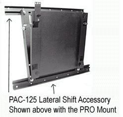 Chief PAC-125 Lateral Shift Brackets (Includes two 28