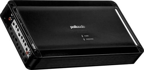 Polk PAD5000.5 5-Channel Class-D Power Amplifier, 70 Watts RMS x 4 RMS Continuous Power, High-speed MOSFET Switching Power, Sub 1/Sub2 Input, SUB/INT Source Switch, SUB Sonic Filter Remote Bass Level Control, Channel Mode Switch (4CH/ST), Nickel-plated Wire Terminals and RCA Connectors Ensure Maximum Signal Transfer, UPC 747192121945 (PAD50005 PAD5000-5 PAD-5000.5 PAD5000)