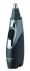 Panasonic PAN-ER430K Nose and Ear Hair Trimmer with Micro Vacuum System Wet/Dry; DC 1.5V, 1 "AA" Battery (not included) Power Source; Ergonomic Grip; Wet/Dry; Ergonomic Curved Design; Stainless Steel Blade; 5.5'' x 1.2'' x 1.9'' Dimensions (H x W x D); 0.24 Weight; UPC 037988562169 (PANER430K ER430K PAN-ER430K) 