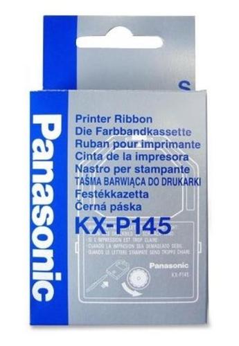 Panasonic PAN-KXP145 Dot Matrix Black Ribbon, Black Ribbon for use with the following dot matrix printers: KX-P1123 / KX-P1124 / KX-P1124i / KX-P2023, UPC 092281052090 (PANKXP145 KXP145 PAN-KXP145)