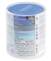 PanPastel PP30055 Ultra Soft Painting Pastels Blue, 5 Colors Set; Professional grade; Extremely fine lightfast pastel color in a cake form, which is applied to almost any surface; Dry colors are essentially dustless, go on smooth as if like fluid; Easily blended for an infinite range of colors and effects, and are erasable; Dimensions 2.44" x 2.44" x 2.75"; Weight 0.37 lbs; UPC 879465001958 (PANPASTELPP30055 PANPASTEL-PP30055 PANPASTEL PP30055 PAINTING) 