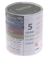 PanPastel PP30056 Ultra Soft Painting Pastels Extra Dark Shade, 5 Colors Set; Professional grade; Extremely fine lightfast pastel color in a cake form, which is applied to almost any surface; Dry colors are essentially dustless, go on smooth as if like fluid; Easily blended for an infinite range of colors and effects, and are erasable; Dimensions 2.44" x 2.44" x 2.75"; Weight 0.37 lbs; UPC 879465000104 (PANPASTELPP30056 PANPASTEL-PP30056 PANPASTEL PP30056 PAINTING) 