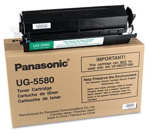 Panasonic PANUG5580 Toner Cartridge, Toner Cartridge for UF-6200, UPC 885170049802 (PANUG5580 UG5580 PAN-UG5580)