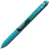 Paper Mate 1953518 InkJoy Gel Pen, Medium Point, 0.7mm, Teal; Spread joy (not smears) with Paper Mate InkJoy Gel Pens; Enjoy a smooth gel ink that dries faster for reduced smearing so you can focus on the fun of writing and forget about smudges; Each colorful gel pen is wrapped in a comfort grip and features bright, smooth gel ink; Color: Teal; Dimensions 0.58" x 5.75" x 0.42"; Weight 0.1 lbs; UPC 071641100961 (PAPERMATE1953518 PAPER MATE 1953518 ALVIN INKJOY 0.7mm TEAL) 