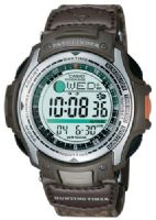 Casio PAS410B-5V Pathfinder Watch-Hunting Timer, Vibration Alarm, Moon Age/Phase data, Sunrise/Sunset data, Sunrise/Sunset data, 5 daily alarms, Hourly time signal, Auto-calendar, 12/24-hour formats, 1/100 second stopwatch, 100 Meter Water Resistant, Auto electro-luminescent backlight with afterglow (PAS410B5V PAS410B 5V PAS-410B PAS410B5 PAS410-B PAS 410B)