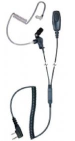 Klein Electronics PATRIOT-M1 Earpiece, 2-Wire Patriot, Motorola, Fully insulated noise canceling microphone, Dual PTT switches, Kevlar reinforced cable, UPC  888063742859 (PATRIOTM1 PATRIOT-M1 PATRIOT-M1) 