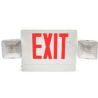 Patriot Lighting BLCE-EM-G-1-WH Thermoplastic Exit Sign, Battery Backed, Green, Single Face; Super bright, long-life LEDs; Snap-on canopy for easy installation; Energy-efficient super bright LED light source is paiGreen with a color-matched diffuser providing exceptional brightness and legend uniformity; 120/277 VAC field-selectable inputs; Dimensions: 12.7" x 8.2" x 1.8"; Weight: 5 Pounds; UPC (PATRIOTBLCEEMG1WH PATRIOT LIGHTING BLCE-EM-G-1-WH GREEN SINGLE FACE) 