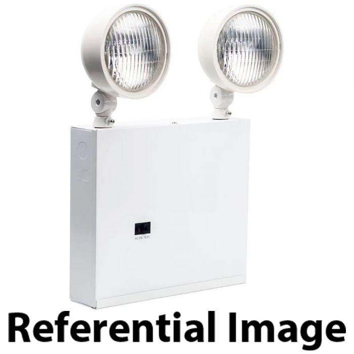 Patriot Lighting LLFL-12V50W-12W-WH New York City Approved Emergency Light, 12 Volt 50 Watt Capacity, 12 Watt Lamps, White Housing; Approved for NYC installations; Available in 12 volt models; Powder coated finish to prevent peeling and flaking; Listed for dry location use; Adjustable, glare-free PAR-type lamp heads with 12.0 watt (on 12V models) incandescent lamps (PATRIOTLLFL12V50W12WWH PATRIOT LLFL-12V50W-12W-WH EMERGENCY LED LIGHT WHITE)