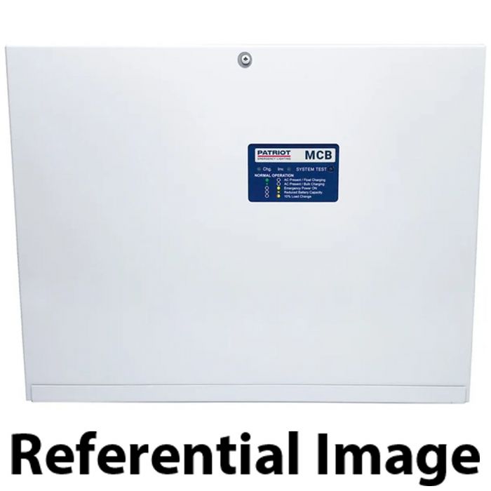 Patriot Lighting MCBI-125-FD Mini Inverter, 125W, Fire Alarm and Dimming Interface; Field-selectable 120 or 277 VAC input/output; Four Independent Outputs with user configurable Normally-Off/Switched output types; One dedicated Normally-On, 3 configurable Switched/Normally-Off outputs; Microprocessor controlled Pure Sine Wave output with less than 3 percent THD and Crest Factor up to 10X (125W); UPC (PATRIOTMCBI125FD PATRIOT MCBI-125-FD FIRE ALARM DIMMING 250W)