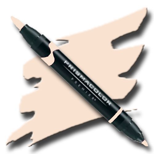 Prismacolor PB012 Premier Art Brush Marker Light Peach; Special formulations provide smooth, silky ink flow for achieving even blends and bleeds with the right amount of puddling and coverage; All markers are individually UPC coded on the label; Original four-in-one design creates four line widths from one double-ended marker; UPC 70735001504 (PRISMACOLORPB012 PRISMACOLOR PB012 PB 012 PRISMACOLOR-PB012 PB-012 ALVIN)