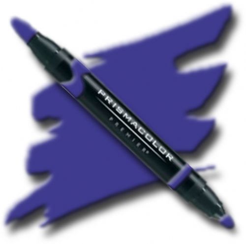 Prismacolor PB051 Premier Art Brush Marker Violet Dark; Special formulations provide smooth, silky ink flow for achieving even blends and bleeds with the right amount of puddling and coverage; All markers are individually UPC coded on the label; Original four-in-one design creates four line widths from one double-ended marker; UPC 70735006035 (PRISMACOLORPB051 PRISMACOLOR PB051 PB 041 PRISMACOLOR-PB051 PB-051)