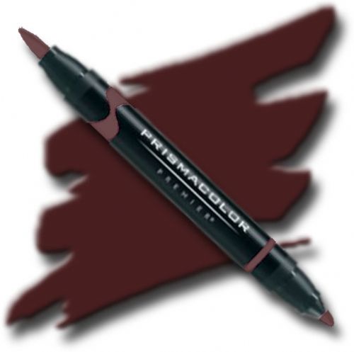 Prismacolor PB061 Premier Art Brush Marker Dark Umber; Special formulations provide smooth, silky ink flow for achieving even blends and bleeds with the right amount of puddling and coverage; All markers are individually UPC coded on the label; Original four-in-one design creates four line widths from one double-ended marker; UPC 70735001610 (PRISMACOLORPB061 PRISMACOLOR PB061 PB 061 PRISMACOLOR-PB061 PB-061)
