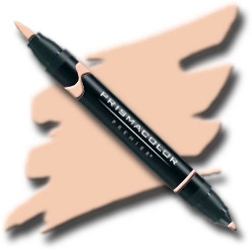 Prismacolor PB122 Premier Art Brush Marker Salmon Pink; Special formulations provide smooth, silky ink flow for achieving even blends and bleeds with the right amount of puddling and coverage; All markers are individually UPC coded on the label; Original four-in-one design creates four line widths from one double-ended marker; UPC 70735001511 (PRISMACOLORPB122 PRISMACOLOR PB122 PB 122 PRISMACOLOR-PB122 PB-122)