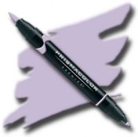 Prismacolor PB147 Premier Art Brush Marker Greyed Lavender; Special formulations provide smooth, silky ink flow for achieving even blends and bleeds with the right amount of puddling and coverage; All markers are individually UPC coded on the label; Original four-in-one design creates four line widths from one double-ended marker; UPC 70735001818 (PRISMACOLORPB147 PRISMACOLOR PB147 PB 147 PRISMACOLOR-PB147 PB-147) 