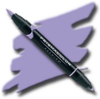 Prismacolor PB173 Premier Art Brush Marker Lilac Light; Special formulations provide smooth, silky ink flow for achieving even blends and bleeds with the right amount of puddling and coverage; All markers are individually UPC coded on the label; Original four-in-one design creates four line widths from one double-ended marker; UPC 70735005953 (PRISMACOLORPB173 PRISMACOLOR PB173 PB 173 PRISMACOLOR-PB173 PB-173) 