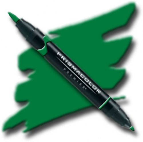 Prismacolor PB195 Premier Art Brush Marker Spearmint; Special formulations provide smooth, silky ink flow for achieving even blends and bleeds with the right amount of puddling and coverage; All markers are individually UPC coded on the label; Original four-in-one design creates four line widths from one double-ended marker; UPC 70735002242 (PRISMACOLORPB195 PRISMACOLOR PB195 PB 195 PRISMACOLOR-PB187 PB-195)