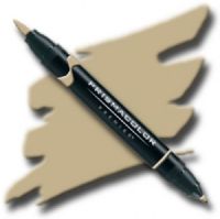Prismacolor PB209 Premier Art Brush Marker Khaki; Special formulations provide smooth, silky ink flow for achieving even blends and bleeds with the right amount of puddling and coverage; All markers are individually UPC coded on the label; Original four-in-one design creates four line widths from one double-ended marker; UPC 070735002655 (PRISMACOLORPB209 PRISMACOLOR PB209 PB 209 PRISMACOLOR-PB209 PB-209) 