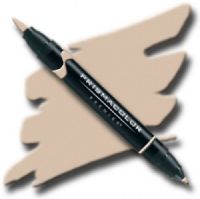 Prismacolor PB273 Premier Art Brush Marker Light Umber 40 Percent; Special formulations provide smooth, silky ink flow for achieving even blends and bleeds with the right amount of puddling and coverage; All markers are individually UPC coded on the label; Original four-in-one design creates four line widths from one double-ended marker; UPC 070735005892 (PRISMACOLORPB273 PRISMACOLOR PB273 PB 273 PRISMACOLOR-PB273 PB-273)  