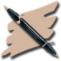 Prismacolor PB274 Premier Art Brush Marker Light Umber 50 Percent; Special formulations provide smooth, silky ink flow for achieving even blends and bleeds with the right amount of puddling and coverage; All markers are individually UPC coded on the label; Original four-in-one design creates four line widths from one double-ended marker; UPC 070735005908 (PRISMACOLORPB274 PRISMACOLOR PB274 PB 274 PRISMACOLOR-PB274 PB-274)  