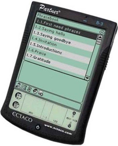 Ectaco PB-7Fr B-3 Multilingual Audio PhraseBook (English, French, German, Italian, Portuguese, Spanish, Russian, Romanian), 16-level grayscale display and high-resolution touch screen with enhanced polarizers, Built-in memory, Password protection, 49000 phrases, USB port, Multimedia Card (MMC) slot, Headphone jack, Speaker (PB7FRB3 PB-7FRB-3 PB-7FR-B-3 PB7FR B3) 