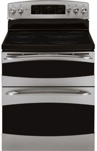 GE General Electric PB975SPSS Freestanding Electric Range with 6.6 cu. ft. Double Oven Capacity, 30